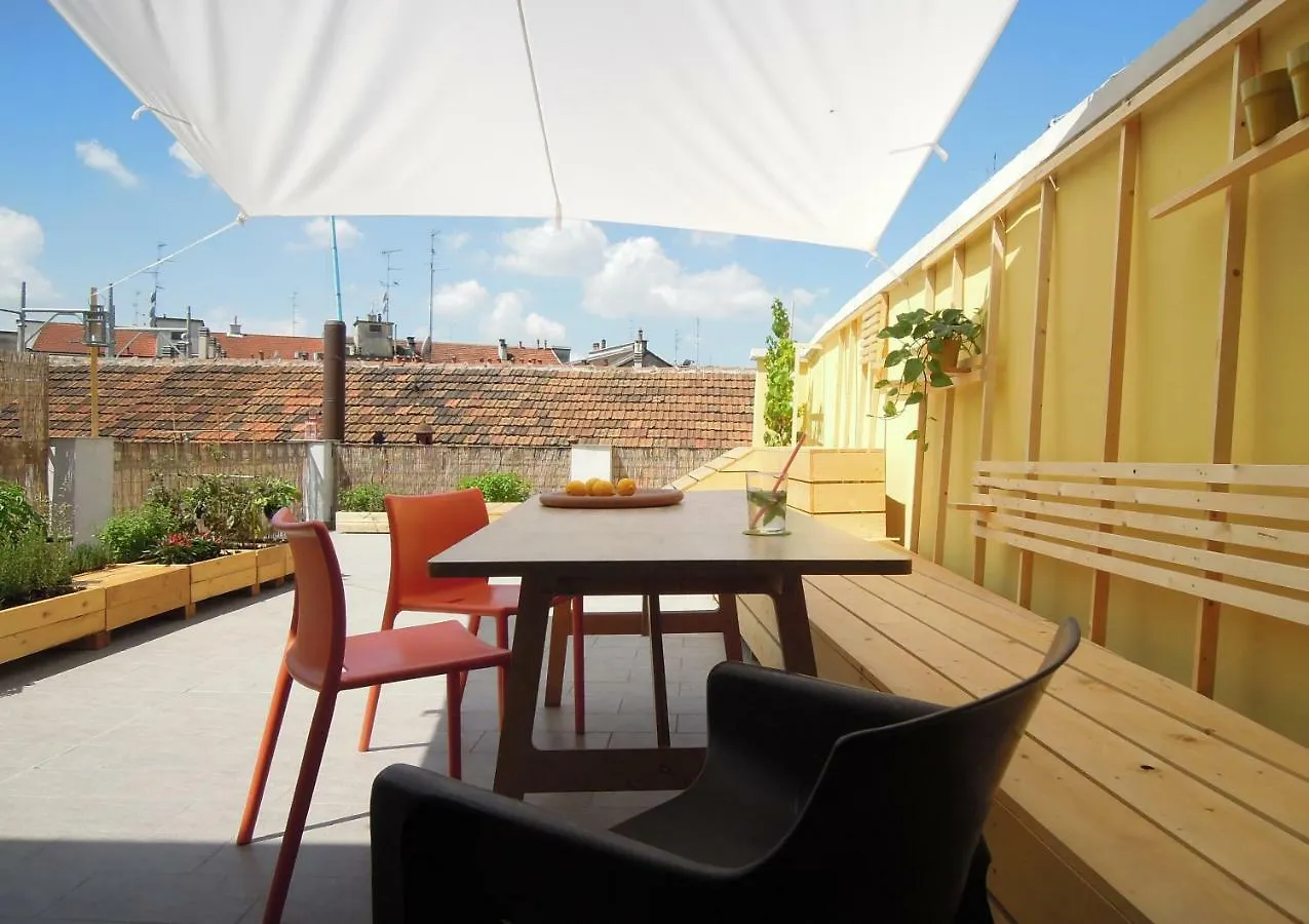 Roof Terrace Flat Apartment Milan Italy